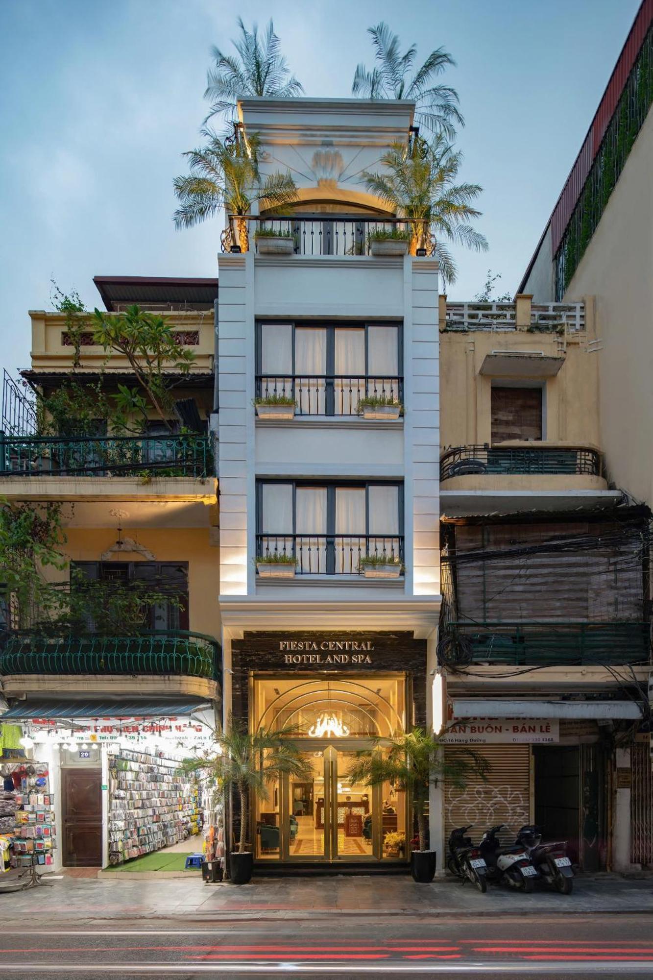 Hanoi Fiesta Central Hotel And Spa Exterior foto